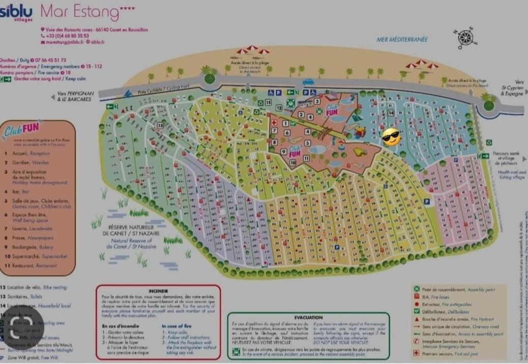 Mobil-Home Le Cocon Fun Pass Non Inclus Кане Экстерьер фото